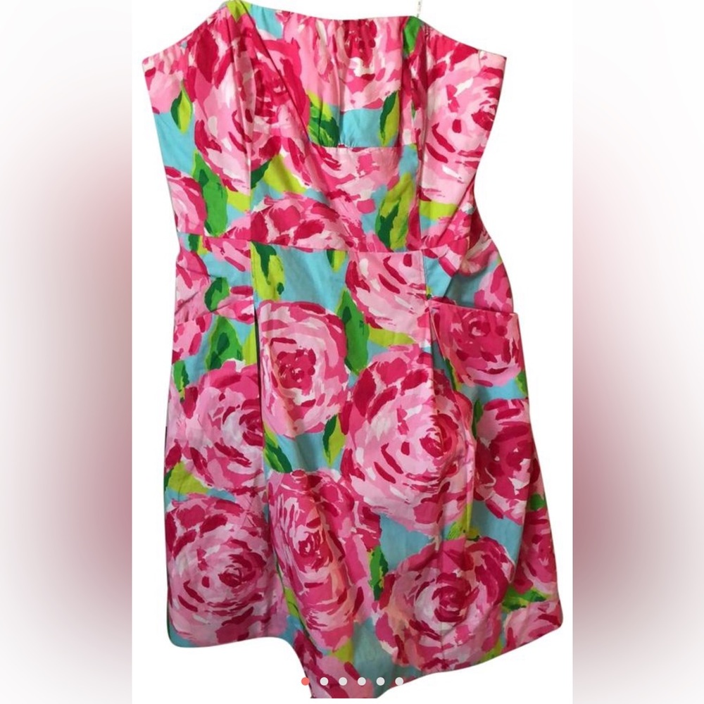 Lilly Pulitzer strapless dress